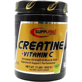 تصویر کراتین بتا آلانین ویتامین ث پودر خوراکی 300 گرم ساپلند ا Creatine+Vitamin C 300 Powderg Sapland Creatine+Vitamin C 300 Powderg Sapland