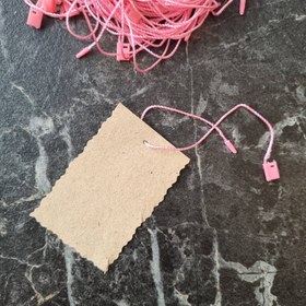 تصویر نخ پلمب صورتی (۱۰۰ تایی) 