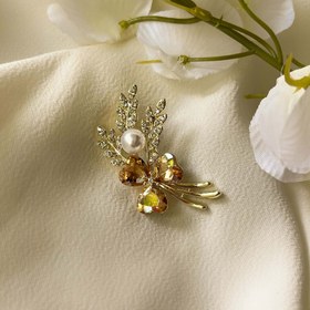 تصویر گل سینه طرح 83 