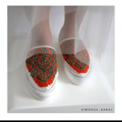 تصویر گیوه کد 44 طرح سوزن دوزی بلوچ 