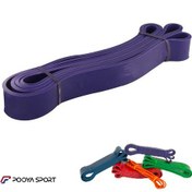 تصویر کش ورزشی تراباند مدل Power Band ضخامت ۴۵ میلیمتر دو لایه 