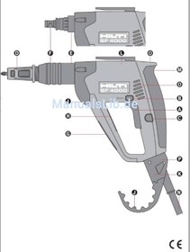 تصویر پیچ گوشتی برقی هیلتی مدل SF4000 HILTI screwdriver SF4000