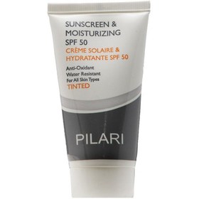 تصویر کرم ضد آفتاب رنگی و مرطوب کننده الکسیس پیلاری مناسب برای انواع پوست با SPF50 Tinted Sunscreen & Moisturizing Cream SPF50