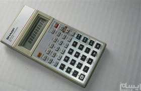 تصویر ماشین حساب مهندسی شارپ el-514 اصل ژاپن 35 ساله 