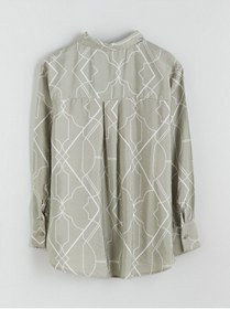 تصویر پیراهن زنانه سبز ال سی وایکیکی | W5I673Z8 LC Waikiki 