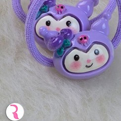 تصویر کش مو دخترانه کرومی مجموعه ۲ عددی 