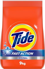 تصویر پودر مواد شوینده لباسشویی سریع عمل ، 9 کیلوگرم - ارسال 20 روز کاری Tide Fast Action Laundry Detergent Powder, 9 KG