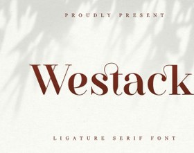 تصویر Westack Modern Serif 