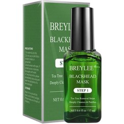 تصویر محلول ضدجوش بریلی (Breylee) مدل Blackhead حجم 17 میلی لیتر ماسک و اسکراب برند بریلی