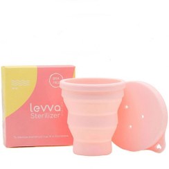 تصویر لیوان ضدعفونی کننده کاپ قاعدگی لیوا فارما Levva Pharma Menstrual Cup Sterilizer