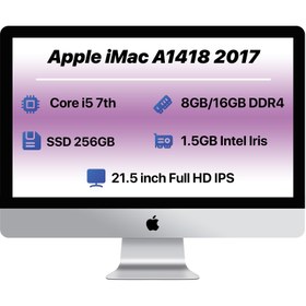 تصویر Apple iMac A1418 2017 i5 FHD stock 