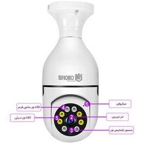 تصویر دوربین مداربسته تحت شبکه اسفیورد مدل Z336 Network surveillance camera Esfuard model Z336