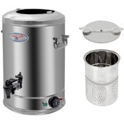 تصویر سماور برقی ضخیم نگین استیل 