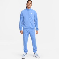 تصویر ست ورزشی تنیس نایک Nike Club- آبی ا Nike Club Knit Men's Tracksuit-Blue Nike Club Knit Men's Tracksuit-Blue