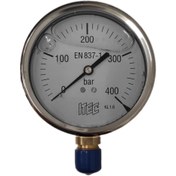 تصویر گیج فشار p60 برند ITEC رنج 0 تا 400 بار 