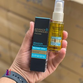 تصویر سرم تغذیه کننده مو آون advance Techniques حاوی روغن آرگان|۳۰ میل Treatment Serum infused with Argan oil advance Techniques by AVON