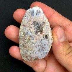 تصویر سنگ عقیق توپی رتایل با رنگ خیلی خاص و کمیاب بهترین کیفیت Rutiled agate