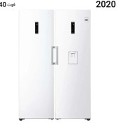 تصویر یخچال فریزر ال جی دوقلو 411-414 رنگ سفید مدل GC411-414 