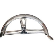 تصویر گلگیر جلو یاماها ۱۰۰ استیل 