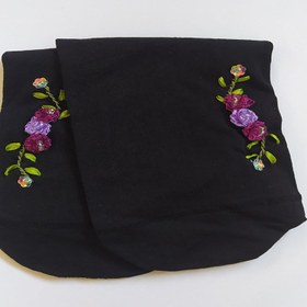 تصویر جوراب روبان دوزی 