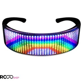 تصویر عینک ال ای دی فول کالر مدل SL009 Full Color SL009 LED Glasses