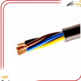 تصویر کابل برق افشان 3 در 2.5 (2.5×3) خراسان افشارنژاد Flexible cable 3*2.5 Khorasan Afsharnejad