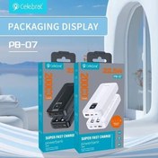 تصویر پاور بانک 20000 سلبریت مدل PB-07 Celebrat Power Bank 20000 Model PB-07