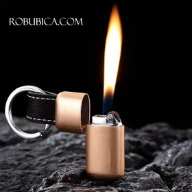 تصویر فندک جاسوییچی طلایی 