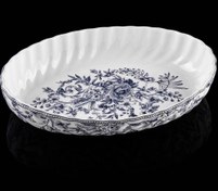 تصویر مرغ خوری بیضی متوسط طرح لوتوس 