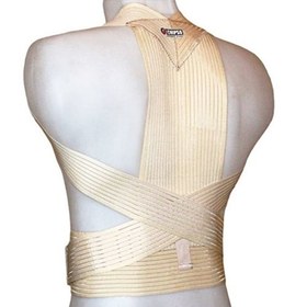 تصویر قوز بند الاستیک صادراتی چیپسو کد CL123 - رنگ:کرم - سایز:2XL 