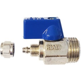 تصویر شیر ساید ریابی مدل 1/2 شیر ورودی ساید و کولر ریابی مدل 1/2
