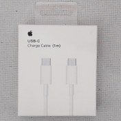 تصویر کابل شارژ و تبدیل Usb-c to Usb-c تایپ سی به تایپ سی آیفون اورجینال مدل Muf722zm/A 