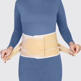 تصویر کمربند قرقره‌ای دو طرفه طب و صنعت 53700 Tebosanat Lumbo Sacral Belt With Pad