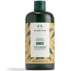 تصویر شامپو ضدشوره زنجبیل بادی شاپ The Body Shop Gingerحجم 400 میلی لیتر(اصل) 