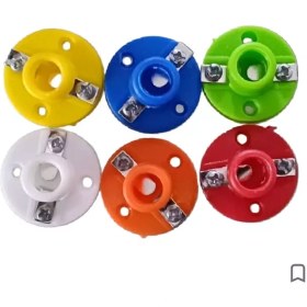 تصویر سرپیچ لامپ کاردستی (با تنوع رنگی) 