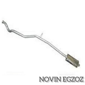 تصویر منبع اگزوز میانی مناسب پژو ۲۰۶ SD 