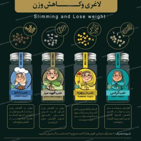 تصویر قرص حب گیاهی طبیعی قهوه سبز بهچینو 