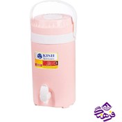 تصویر کلمن ترموس کیش ظرفیت ۳ لیتر لیوان دار 