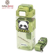 تصویر قمقمه کودک مدل پاندا بند دار 