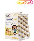 تصویر قرص جویدنی ویتامین سی 250 میلی گرم یوروویتال 60 عدد Eurho Vital Chewable Vitamin C 250 mg 60 Tabs