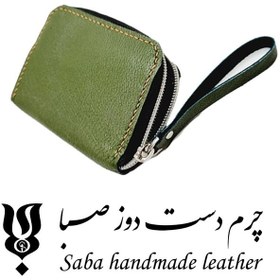 تصویر جاکارتی چرم آکاردئونی زیپ دار | مدل SL1419 