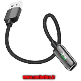 تصویر مبدل USB به لایتنینگ/AUX هوکو مدل LS28 