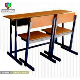 تصویر میز و صندلی محصلی دو نفره B 028 