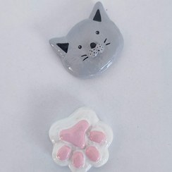 تصویر پک مگنت گربه و پنجه 