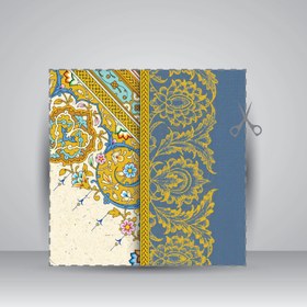 تصویر کاغذ ابروباد چاپی،35*25 cm، کد 639، (بسته 10 عددی) 