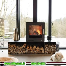 تصویر بخاری هیزمی کد 97 