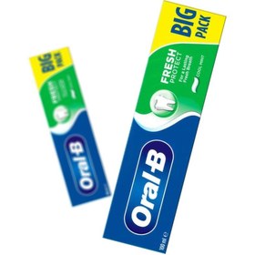 تصویر خمیر دندان اصلی اورال بی 100میل بیگ پک OralB Big pack