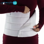 تصویر شکم بند لاغری ورزشی با پارچه شمعی کد 62200 طب و صنعت Sport Weight Loss Belt