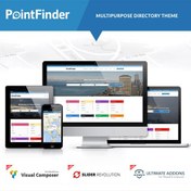 تصویر قالب وردپرس دایرکتوری املاک | Point Finder 