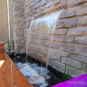 تصویر نازل پرده آب (آبشار) استیل - 30 سانتی متر ا Steel water curtain nozzle (waterfall). Steel water curtain nozzle (waterfall).